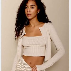 Reformation Ruby Knit Cardigan